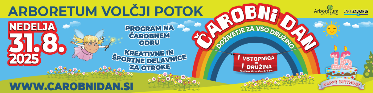 Čarobni dan - Arboretum Volčji Potok 2025